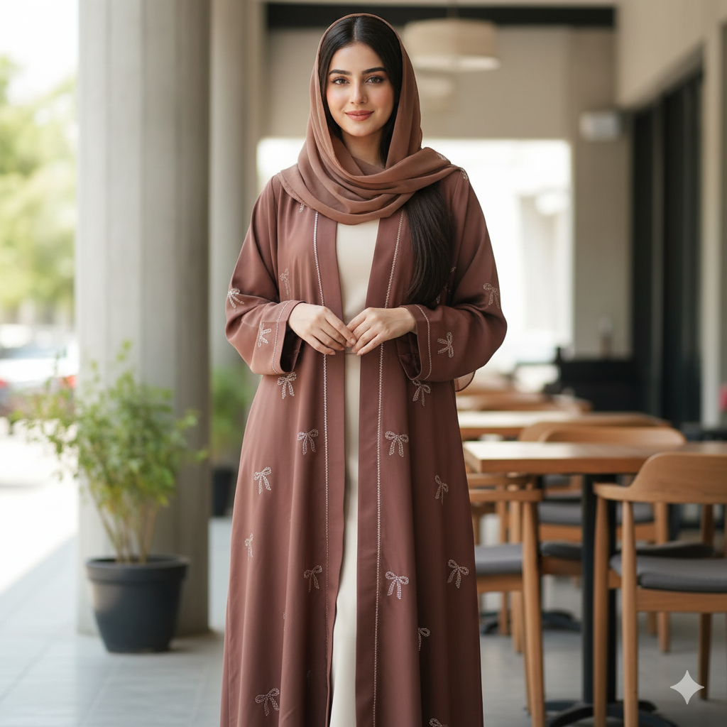 Bow Abaya