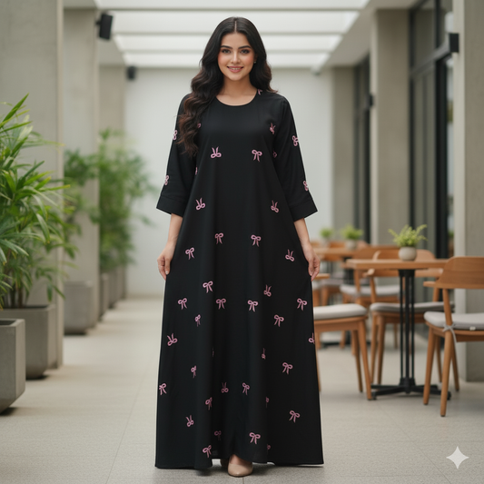 Bow Abaya