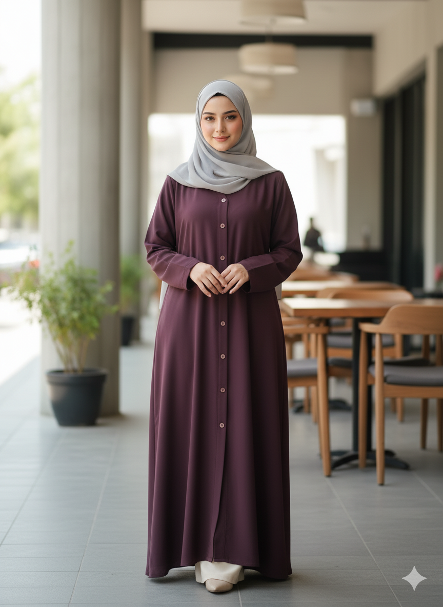 Silk Abaya